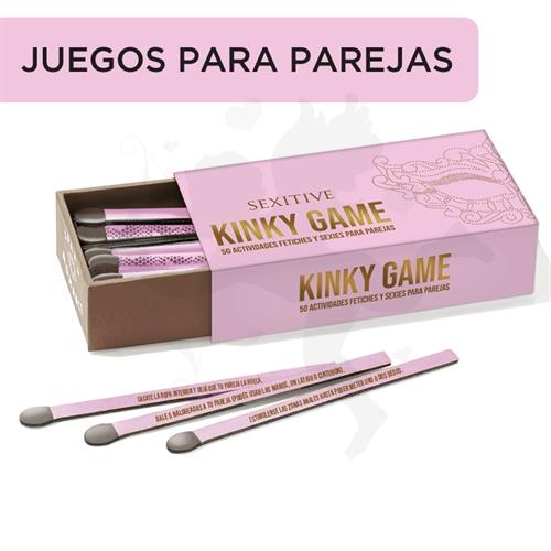 Kinky Game juego de 50 actividades sexuales para pareja